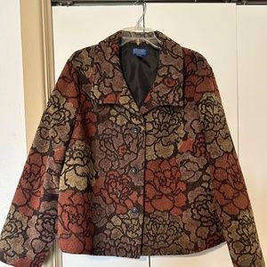 Beautiful Women’s Pendleton Wool Cropped Jacket! 2X NWOT
